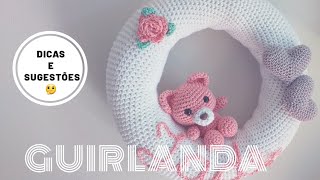 Guirlanda de maternidade em amigurumi [upl. by Vivle]