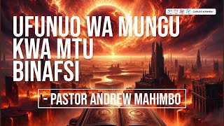 LIVE SOMOUFUNUO WA MUNGU KWA MTU BINAFSI  Pastor ANDREW MAHIMBO [upl. by Darom]