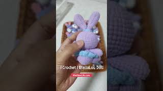 Mia Slow Life Crochet StellaLou Doll Crochet finished product appreciation crochet [upl. by Fitzger]