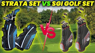 Callaway Strata Ultimate set vs wilson sgi golf set Review and Comparison [upl. by Edals802]