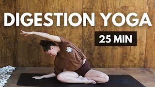 Transform Your Digestion 25 Min Yoga Flow [upl. by Halyk306]