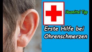 Hausmittel bei Ohrenschmerzen – Was tun gegen Ohrenschmerz  Erste Hilfe  Knoblauch ins Ohr stecken [upl. by Kirschner]