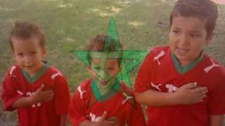 Children singing the national anthem of Morocco  L´hymne national du maroc [upl. by Constantino869]