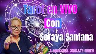 Lectura de Tarot en VIVO con Soraya Santana [upl. by Goodkin533]