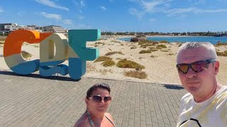 Fuerteventura Caleta de fuste beach walk [upl. by Carmelia]