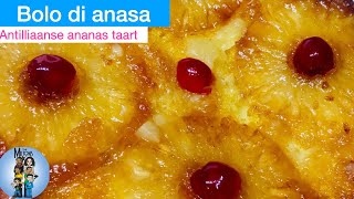 Ananas taart  Bolo di anasa  recept [upl. by Donaugh3]