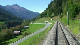 Glacier Express Part 1 A breathtaking journey through magnificent Swiss scenery [upl. by Tronna763]