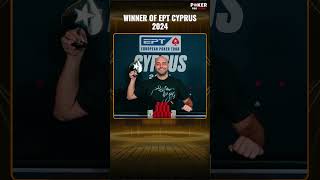 Ognyan Dimov Wins Big at EPT Cyprus 253876 Victory [upl. by Eimorej]