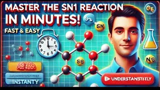 SN1 reaction  Organic chemistry  BPharm  IITJEE  IITJAM  NEET  Chemistry online tutor [upl. by Aniuqaoj99]