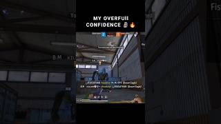 My Overfull Confidence 🗿🔥 shorts freefire viralshorts trendingshorts ff rajeshyt94ff [upl. by Odrarebe62]