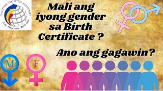 Change of Gender sa PSA Birth Certificate [upl. by Mayhs]