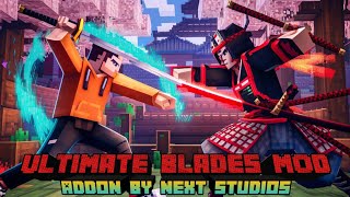 Minecraft Weapon Mod  Ultimate Blades Addon  Craftable Over Power Weapon 119 Support [upl. by Balbur]