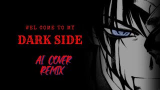 DARK SIDE  AI cover remix non copyright  must watch  anime lovers  create by me [upl. by Nnairret]