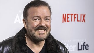 Ricky Gervais’ brutal takedown of celebrity endorsements as election race tightens [upl. by Mary412]