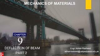 Chapter 9 Part 2  Deflection Of Beam  Deflection Of Beams Solved Problems  Mech of materials [upl. by Nuawtna]