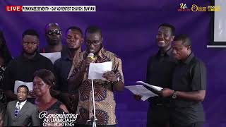 Osei Boateng Mehyira Awurade Da Nyinaa Gyatabruwa By Hope SDA church Choir [upl. by Elke]