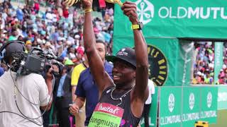 Bongmusa Mthembu on 32Gis Comrades 2024 support [upl. by Tahp15]