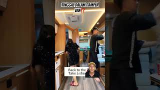 TINGGAL DALAM CAMPER VAN⁉️ vanlife travel camping automobile rvlife roadtrip rv [upl. by Nysila]