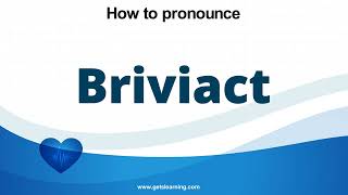 How to pronounce Briviact in English correctly [upl. by Given115]