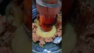 Cold Pressed Oil Making Wood pressed Oil video farming youtubeshorts viralvideo [upl. by Langille]