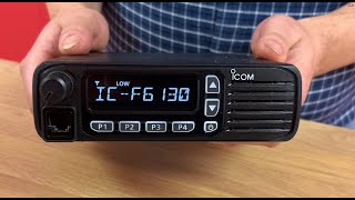 Introducing the Icom ICF5130DF6130D Compact Mobile Radio Series [upl. by Seadon714]