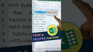 💥💥Excel Useful Function✅You must know it shorts excel excelformula ytshorts computertricks [upl. by Kimbell808]