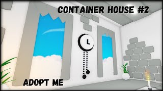 ADOPT ME CONTAINER HOUSE 2  АДОПТ МИ ОБУСТРАИВАЕМ ДОМ  ROBLOX  ДОМ КОНТЕЙНЕР [upl. by Daniala]