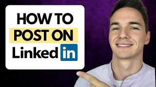 How to Post On LinkedIn  5 Types of LinkedIn Posts With Examples [upl. by Duvall633]