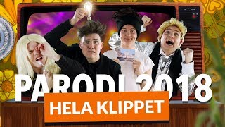 MELODIFESTIVALEN 2018 PARODI  HELA FINALEN [upl. by Ayitahs]