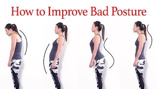 How to Improve Bad Posture amp Look Tall  Exercises amp Causes  Joanna Soh [upl. by Pelagias]