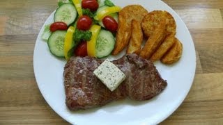 Rindersteaks Grillen Angrillen und Abgrocken [upl. by Janette]