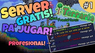 Como Hacer Servidor Gratis de Terraria Profesional  GUIA DEFINITIVA  CAP1 [upl. by Elenore829]