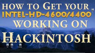 How to Fix Intel HD 46004400 For Hackintosh quot Full QECI 1536Mb quot [upl. by Llerrud]