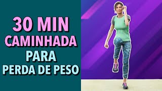 Treino de Caminhada em Casa de 30 Minutos Para Emagrecer [upl. by Telracs40]