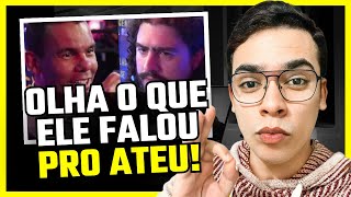 DEUS USOU O RODRIGO SILVA PRA FALAR COM O ATEU NO MEIO DO DEBATE 😭  Eduardo Vasco react [upl. by Anaiviv]