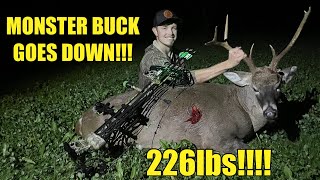 LATE OCTOBER BUCK GOES DOWN GIANT NC STUD [upl. by Nygem]