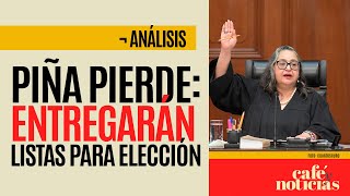 Análisis ¬ CJF entregará listas para elección de 2025 Sheinbaum afirma no me reuniré con la Corte [upl. by Rakia]