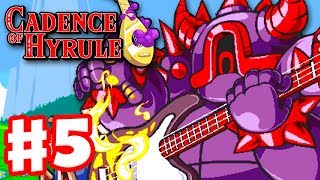 Cadence of Hyrule  Gameplay Walkthrough Part 5  Bass Guitarmos Knights Bosses Nintendo Switch [upl. by Nomolas]