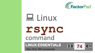 Linux rsync command summary with examples [upl. by Leumel]