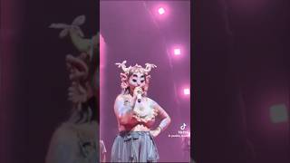 Melanie Martinez singing TRAINING WHEELS with fans🤍  melaniemartinez crybaby trilogytour [upl. by Ynnavoig532]