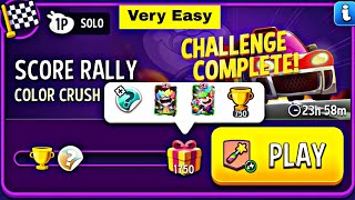 color crush score rally very easy challenge  match masters  color crush solo today 1750 score [upl. by Vitoria]