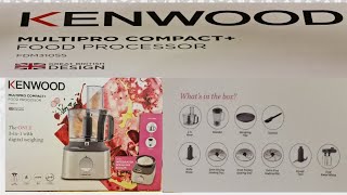 KENWOOD MULTIPRO COMPACT food processor [upl. by Soirtemed513]