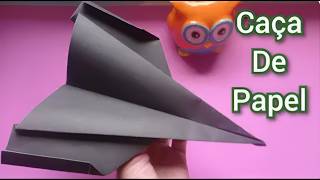 Como Fazer Avião de Papel que voa BEM ORIGAMI DE PAPEL SIMPLES DOBRADURAS DE PAPEL F29 [upl. by Dyun373]