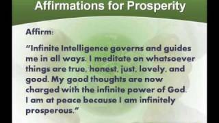 Affirmations for Prosperity [upl. by Aldous852]