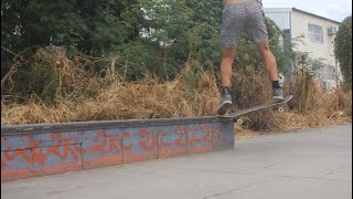 Bs nose slide nollie fs big spin out [upl. by Gnov770]