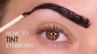 How To Tint Brows At Home Tutorial  Shonagh Scott [upl. by Pradeep]