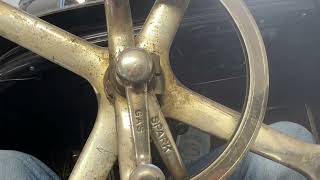 1921 Locomobile Startshutdown process [upl. by Naugal]