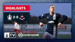 Highlights  Falkirk 20 Airdrieonians  Bairns make it 25 unbeaten at home [upl. by Waltner]