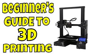 Getting Started with 3D Printing using Creality Ender 3 [upl. by Giess]