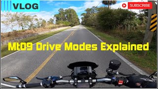 2021 MT09 Drive Modes Explained For Beginners [upl. by Benetta104]